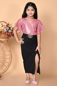 SPAMitude Indi Girls Maxi/Full Length Party Dress