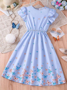 Miss & Chief Girls Below Knee Party Dress