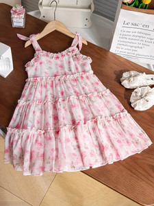 HouseOfCommon Baby Girls Below Knee Casual Dress