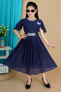 Primefashion Girls Maxi/Full Length Party Dress