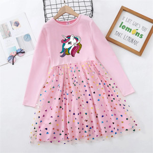 PORPY Indi Baby Girls Midi/Knee Length Casual Dress