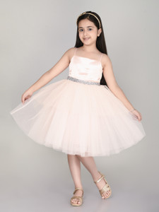 Toy Balloon Kids Girls Midi/Knee Length Party Dress