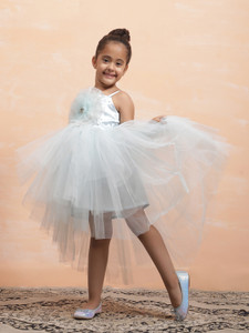 Toy Balloon Kids Girls Midi/Knee Length Party Dress