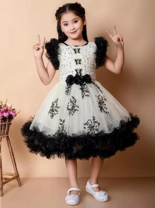 ITC FASHION Baby Girls Calf Length Party Dress