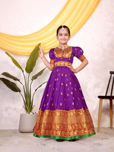 CalendarArt Girls Maxi/Full Length Festive/Wedding Dress
