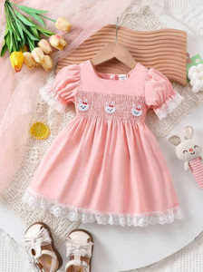 M FASHION Baby Girls Midi/Knee Length Party Dress