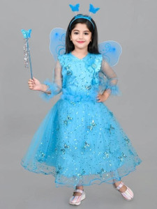 apna collection Girls Maxi/Full Length Party Dress