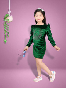 SPAMitude Indi Girls Above Knee Party Dress