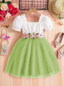 Miss & Chief Girls Midi/Knee Length Party Dress