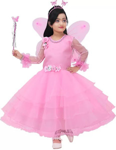 Maqorama Fashion Girls Maxi/Full Length Festive/Wedding Dress