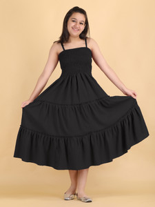 Deklook Girls Above Knee Casual Dress