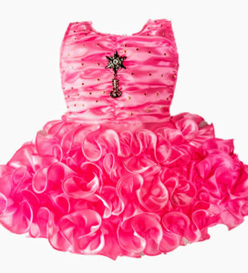AllStarGarments Baby Girls Above Knee Festive/Wedding Dress