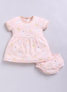 BabyGo Indi Baby Girls Above Knee Casual Dress