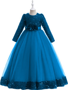 Driza Ecommerce Girls Maxi/Full Length Festive/Wedding Dress