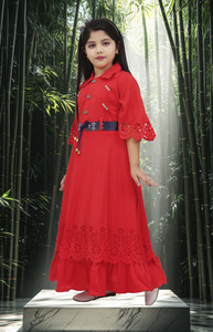 Rslivegold Girls Maxi/Full Length Party Dress