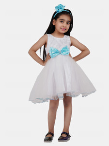Wow princess Girls Midi/Knee Length Party Dress