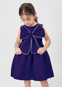 SHRVAAY GROUP Girls Midi/Knee Length Festive/Wedding Dress