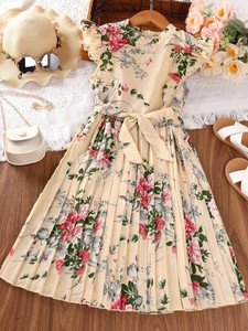 Miss & Chief Girls Calf Length Party Dress