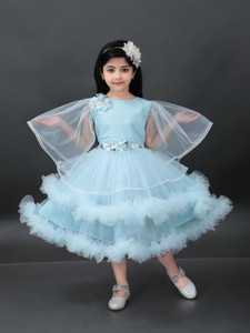 Bongprince Baby Girls Below Knee Party Dress
