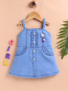 LACKii DOLL Baby Girls Midi/Knee Length Casual Dress