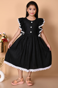 UNICKFASHION Girls Maxi/Full Length Casual Dress