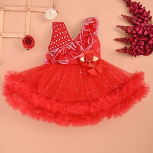 frockdresss Girls Midi/Knee Length Festive/Wedding Dress