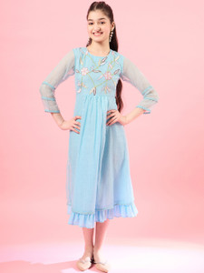 Pspeaches Indi Girls Calf Length Festive/Wedding Dress