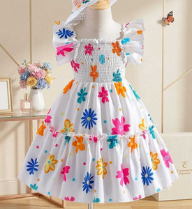 Fulham Girls Above Knee Casual Dress