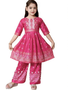 Katalyn Girls Midi/Knee Length Casual Dress