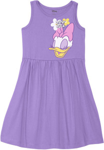 DISNEY Girls Midi/Knee Length Casual Dress