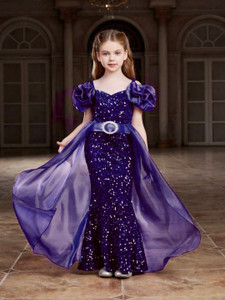 Tofa Fashions Girls Maxi/Full Length Party Dress