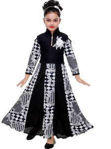 DigiMart Girls Maxi/Full Length Casual Dress