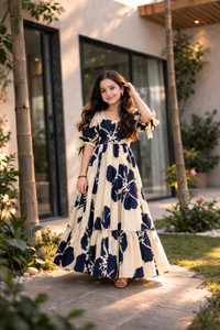 foundland Girls Maxi/Full Length Party Dress