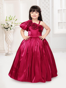 SARDAR DRESSES Baby Girls Maxi/Full Length Party Dress
