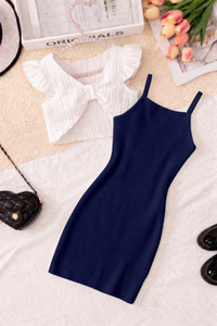 modernhaven Girls Above Knee Casual Dress