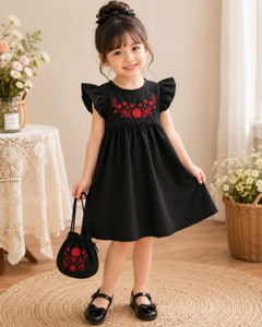 DayCollection Indi Baby Girls Midi/Knee Length Festive/Wedding Dress