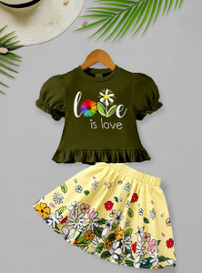 DRUZZEE Indi Girls Midi/Knee Length Casual Dress