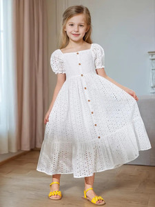 Style Connect Girls Midi/Knee Length Party Dress