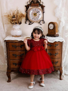 kidzy dresses Girls Maxi/Full Length Party Dress