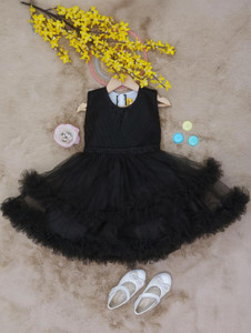 Funnyboo Girls Below Knee Party Dress