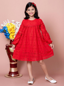 TAILORWOMEN Indi Girls Midi/Knee Length Party Dress