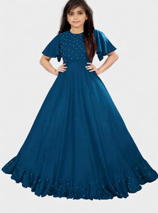 4JSTAR Girls Maxi/Full Length Casual Dress