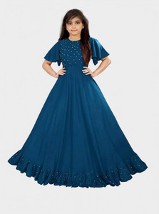 4JSTAR Girls Maxi/Full Length Casual Dress