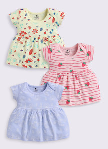 TINY BINY Baby Girls Above Knee Casual Dress