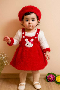 apna collection Baby Girls Midi/Knee Length Casual Dress