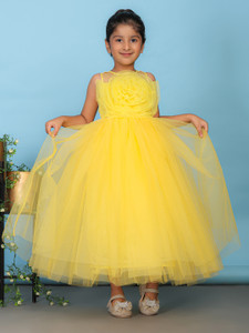 Toy Balloon Kids Girls Maxi/Full Length Party Dress