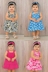 Liance Indi Baby Girls Midi/Knee Length Party Dress