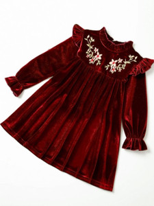 Tofa Fashions Girls Midi/Knee Length Party Dress