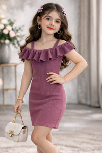 ASU Baby Girls Above Knee Party Dress