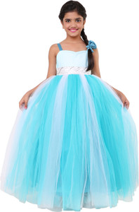 Wow princess Girls Maxi/Full Length Casual Dress
